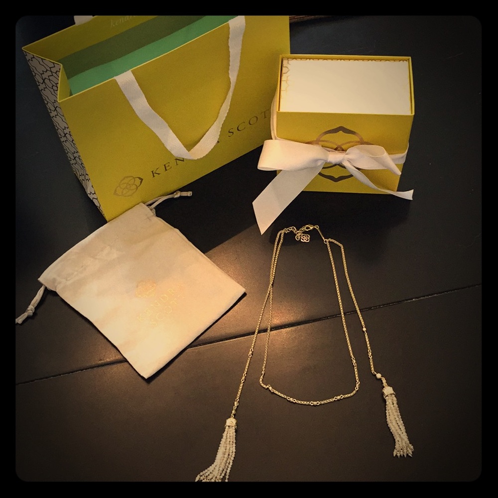 Kendra Scott Monique Lariat necklace